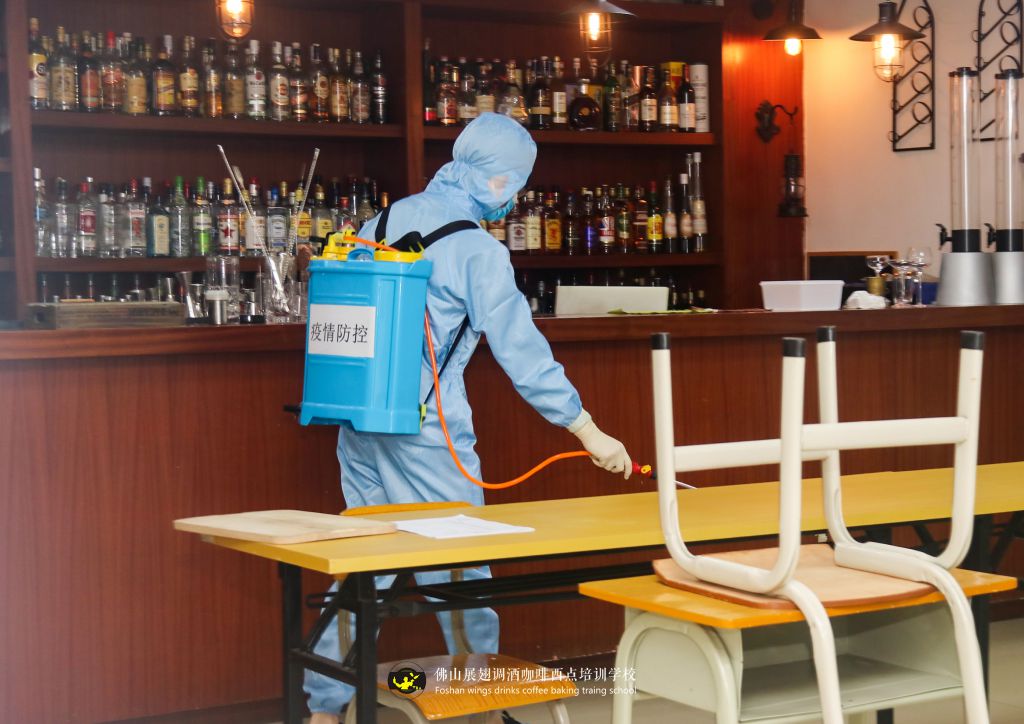 佛山展翅学院已进行清洁消毒，欢迎到校参观